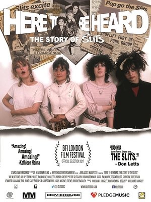 Here to be Heard: The Story of The Slits Poster