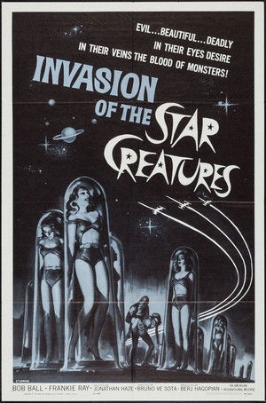 Invasion of the Star Creatures Poster