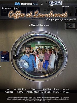 Coffee at Laundromat Poster