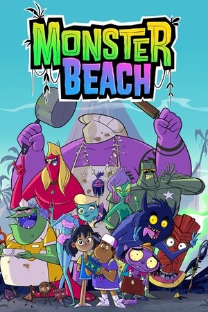 Monster Beach Poster